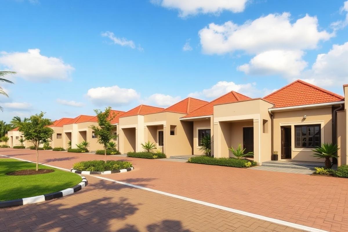 Gated residential community in Kenya